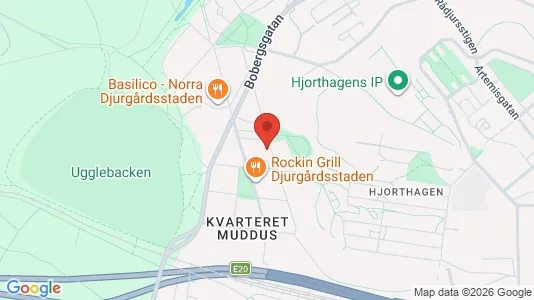 Apartments for rent i Gärdet/Djurgården - kort over placeringen