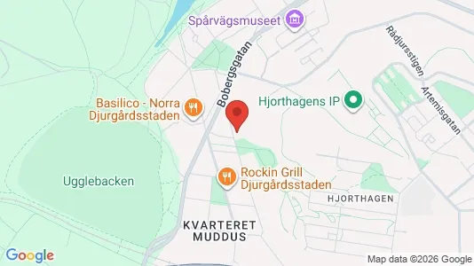 Apartments for rent i Gärdet/Djurgården - kort over placeringen