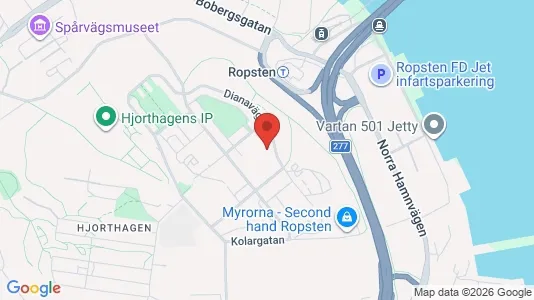 Apartments for rent i Gärdet/Djurgården - kort over placeringen