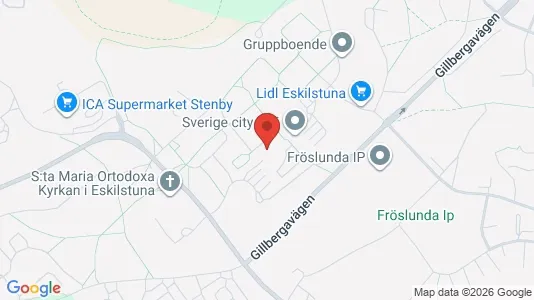 Apartments for rent i Eskilstuna - kort over placeringen
