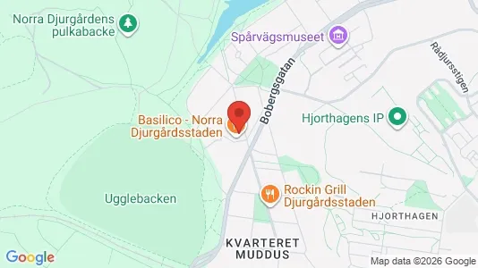 Apartments for rent i Gärdet/Djurgården - kort over placeringen