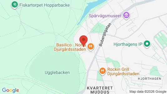 Apartments for rent i Gärdet/Djurgården - kort over placeringen