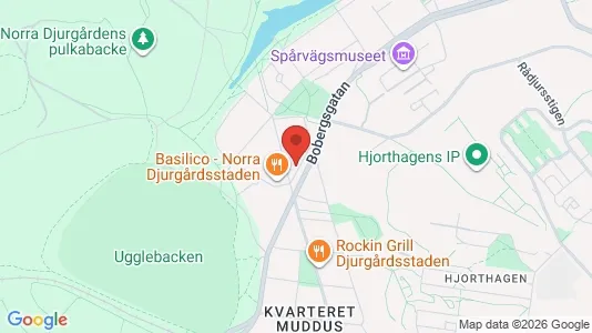 Apartments for rent i Gärdet/Djurgården - kort over placeringen