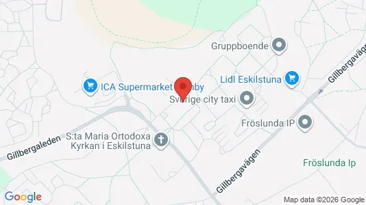 Apartments for rent i Eskilstuna - kort over placeringen