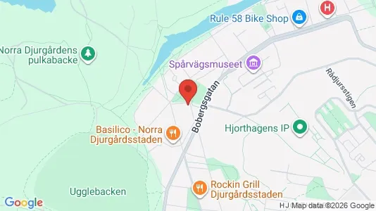Apartments for rent i Gärdet/Djurgården - kort over placeringen