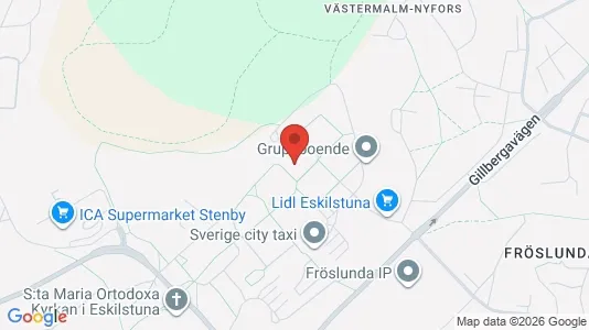 Apartments for rent i Eskilstuna - kort over placeringen