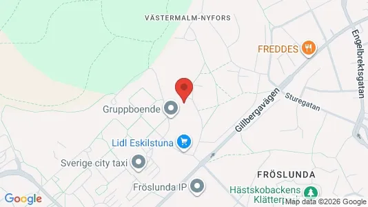 Apartments for rent i Eskilstuna - kort over placeringen