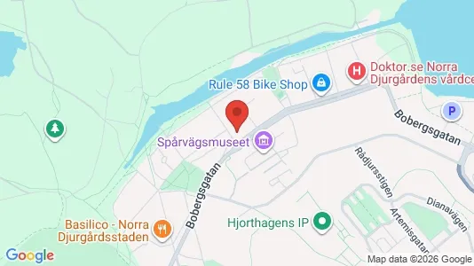 Apartments for rent i Gärdet/Djurgården - kort over placeringen
