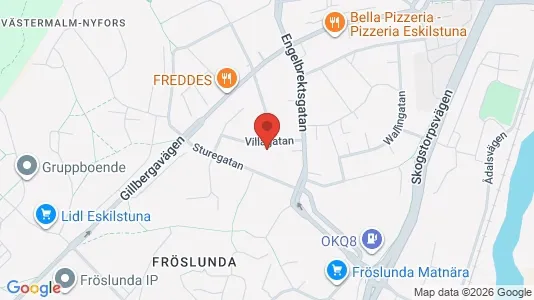 Apartments for rent i Eskilstuna - kort over placeringen
