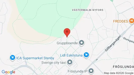 Apartments for rent i Eskilstuna - kort over placeringen