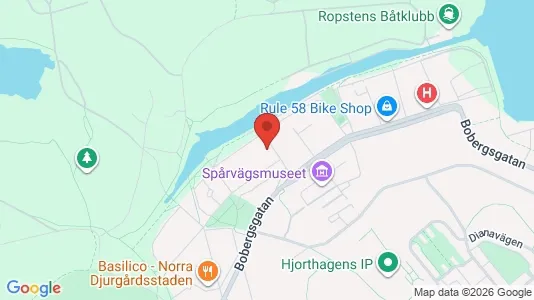 Apartments for rent i Gärdet/Djurgården - kort over placeringen