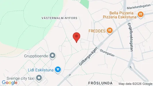 Apartments for rent i Eskilstuna - kort over placeringen