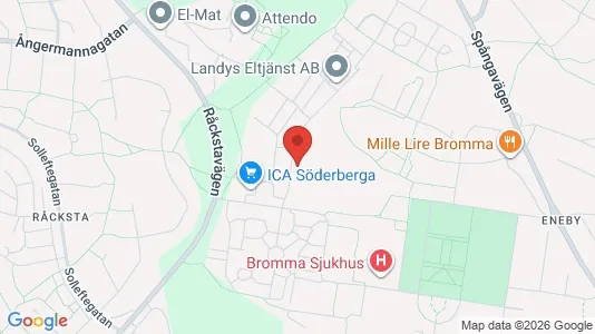Apartments for rent i Stockholm West - kort over placeringen