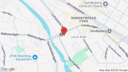 Apartments for rent i Sundbyberg - kort over placeringen