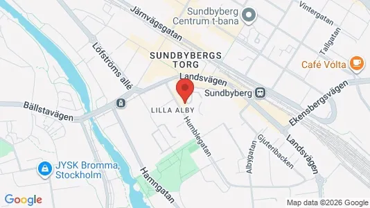 Apartments for rent i Sundbyberg - kort over placeringen