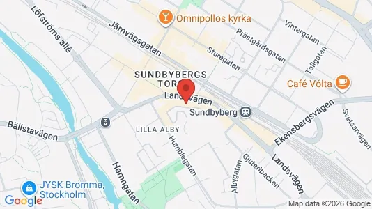 Apartments for rent i Sundbyberg - kort over placeringen