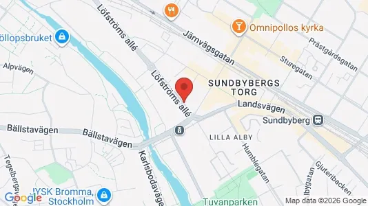 Apartments for rent i Sundbyberg - kort over placeringen