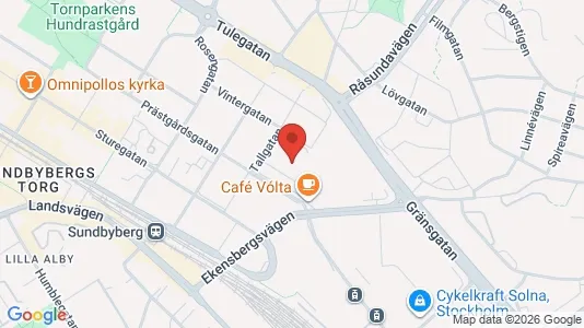 Apartments for rent i Sundbyberg - kort over placeringen