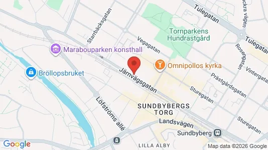 Apartments for rent i Sundbyberg - kort over placeringen