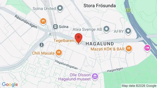 Apartments for rent i Solna - kort over placeringen
