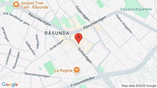 Apartments for rent i Solna - kort over placeringen