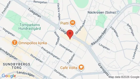 Apartments for rent i Sundbyberg - kort over placeringen