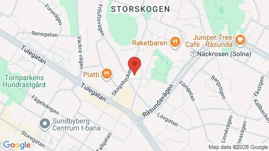 Apartments for rent i Sundbyberg - kort over placeringen