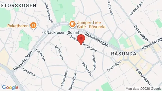 Apartments for rent i Solna - kort over placeringen