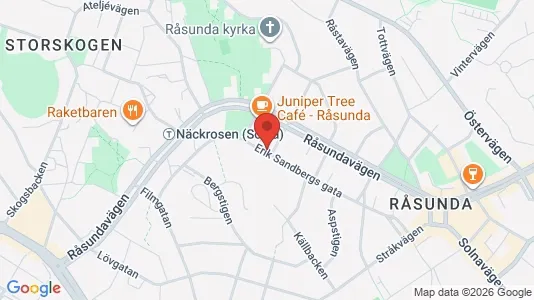Apartments for rent i Solna - kort over placeringen