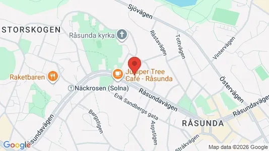 Apartments for rent i Solna - kort over placeringen