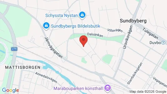 Apartments for rent i Sundbyberg - kort over placeringen