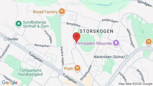 Apartments for rent i Sundbyberg - kort over placeringen