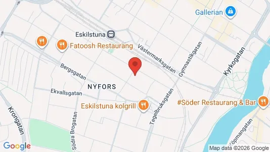 Apartments for rent i Eskilstuna - kort over placeringen