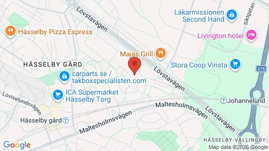 Apartments for rent i Stockholm West - kort over placeringen