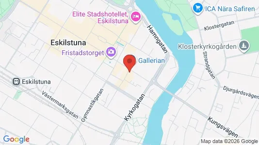 Apartments for rent i Eskilstuna - kort over placeringen