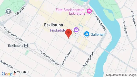 Apartments for rent i Eskilstuna - kort over placeringen