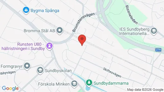 Apartments for rent i Stockholm West - kort over placeringen
