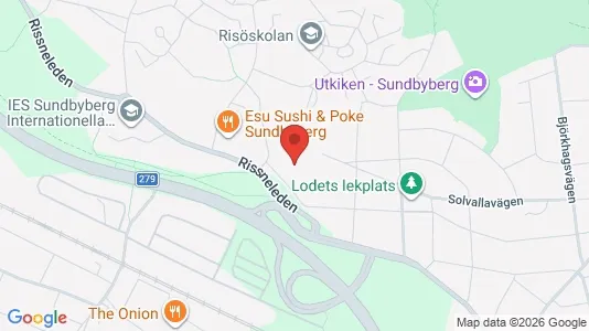 Apartments for rent i Sundbyberg - kort over placeringen