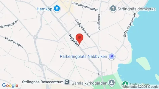 Apartments for rent i Strängnäs - kort over placeringen