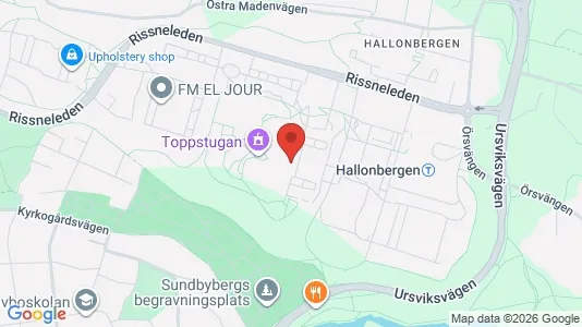 Apartments for rent i Sundbyberg - kort over placeringen