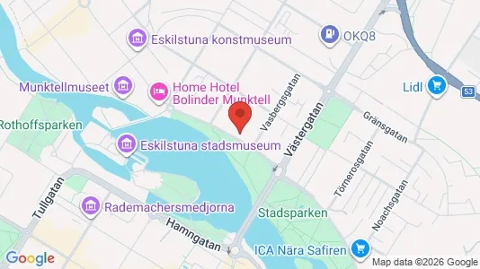 Apartments for rent i Eskilstuna - kort over placeringen