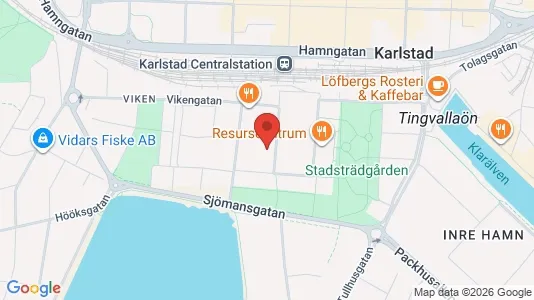 Apartments for rent i Karlstad - kort over placeringen