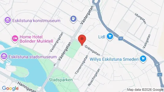 Apartments for rent i Eskilstuna - kort over placeringen