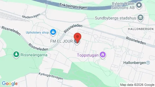 Apartments for rent i Sundbyberg - kort over placeringen