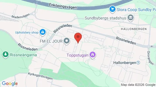 Apartments for rent i Sundbyberg - kort over placeringen