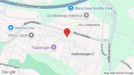 Apartments for rent i Sundbyberg - kort over placeringen