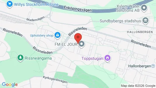Apartments for rent i Sundbyberg - kort over placeringen