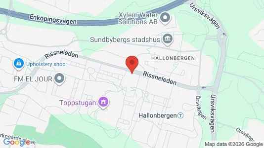 Apartments for rent i Sundbyberg - kort over placeringen