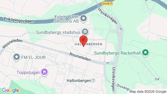 Apartments for rent i Sundbyberg - kort over placeringen