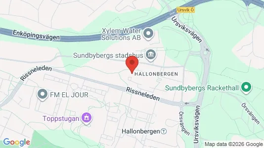 Apartments for rent i Sundbyberg - kort over placeringen